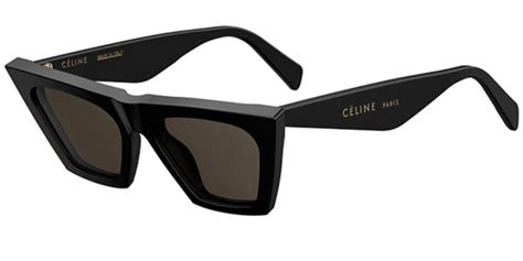 cl41468/s celine|Celine CL41468/S 807/IR Sunglasses in Black.